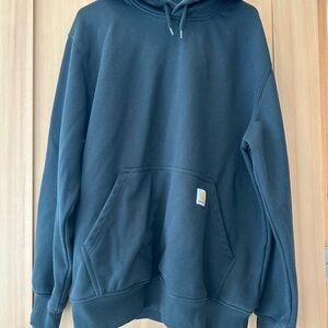 Carhartt Men's Black Rain Defender Hoodie - Size Large